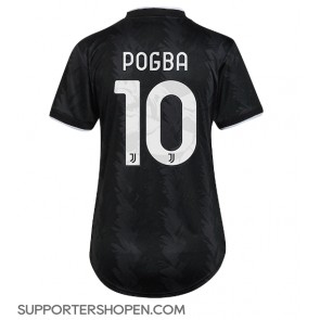Juventus Paul Pogba #10 Borta Matchtröja Dam 2022-23 Kortärmad